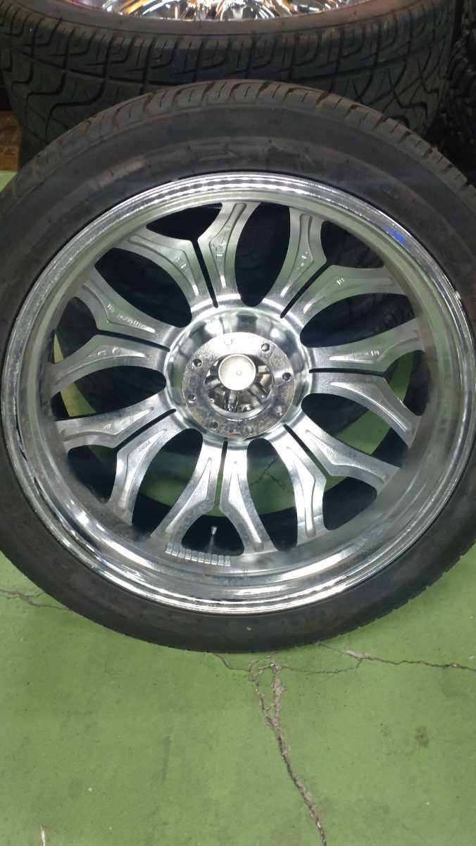 新品同様 美品 LUXXX ALLOY ゴットファーザー クローム ハマー H2 26 