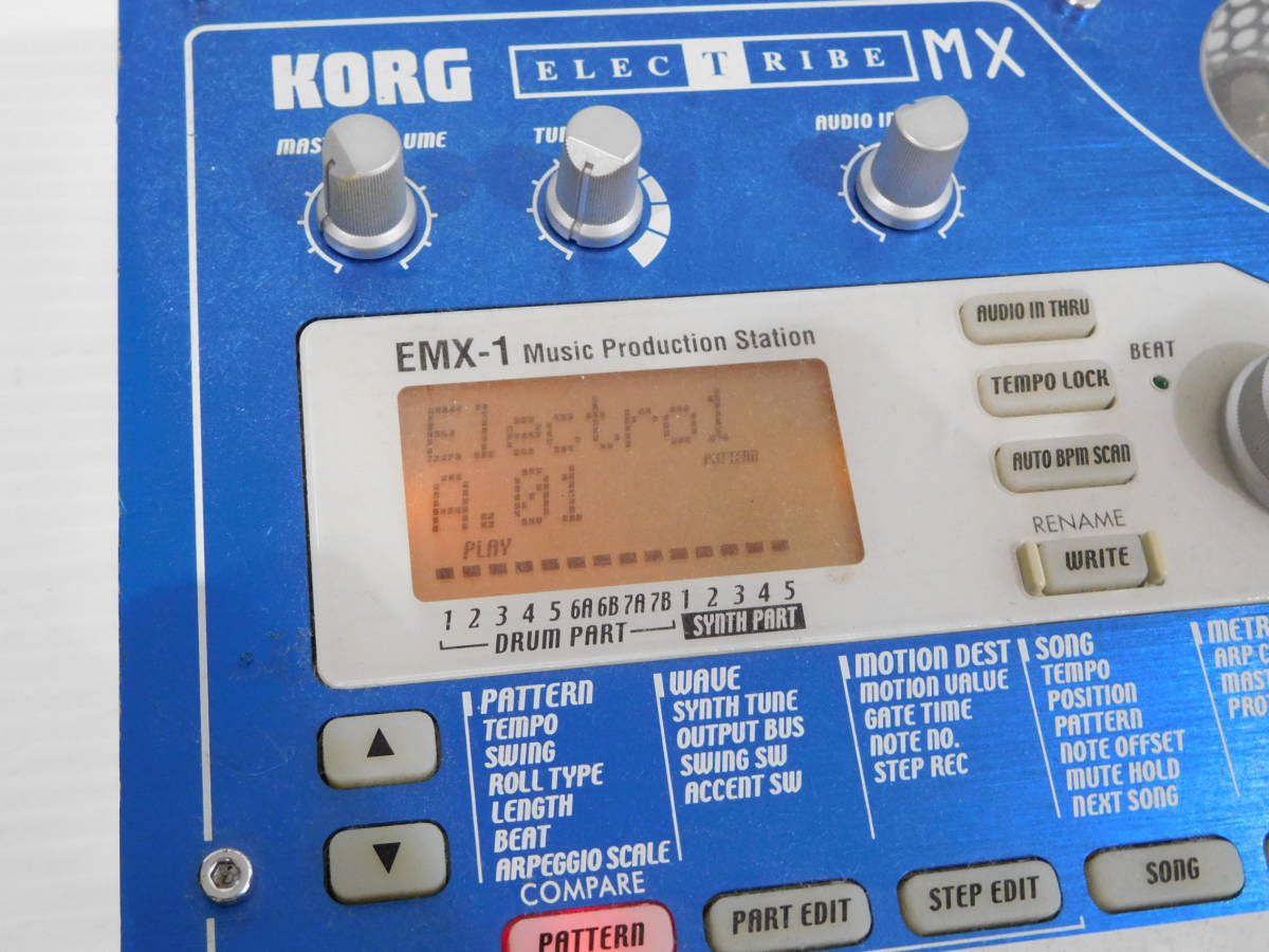 シーケンサー☆コルグ KORG EMX-1☆ジャンク 通電のみ☆ 【公式通販】