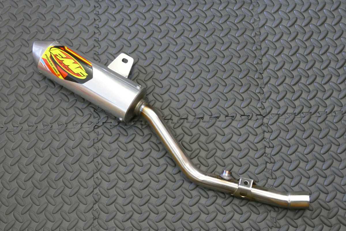 FMF POWERCORE4 KAWASAKI KLX125/D-TRACKER スリップオンマフラー ①