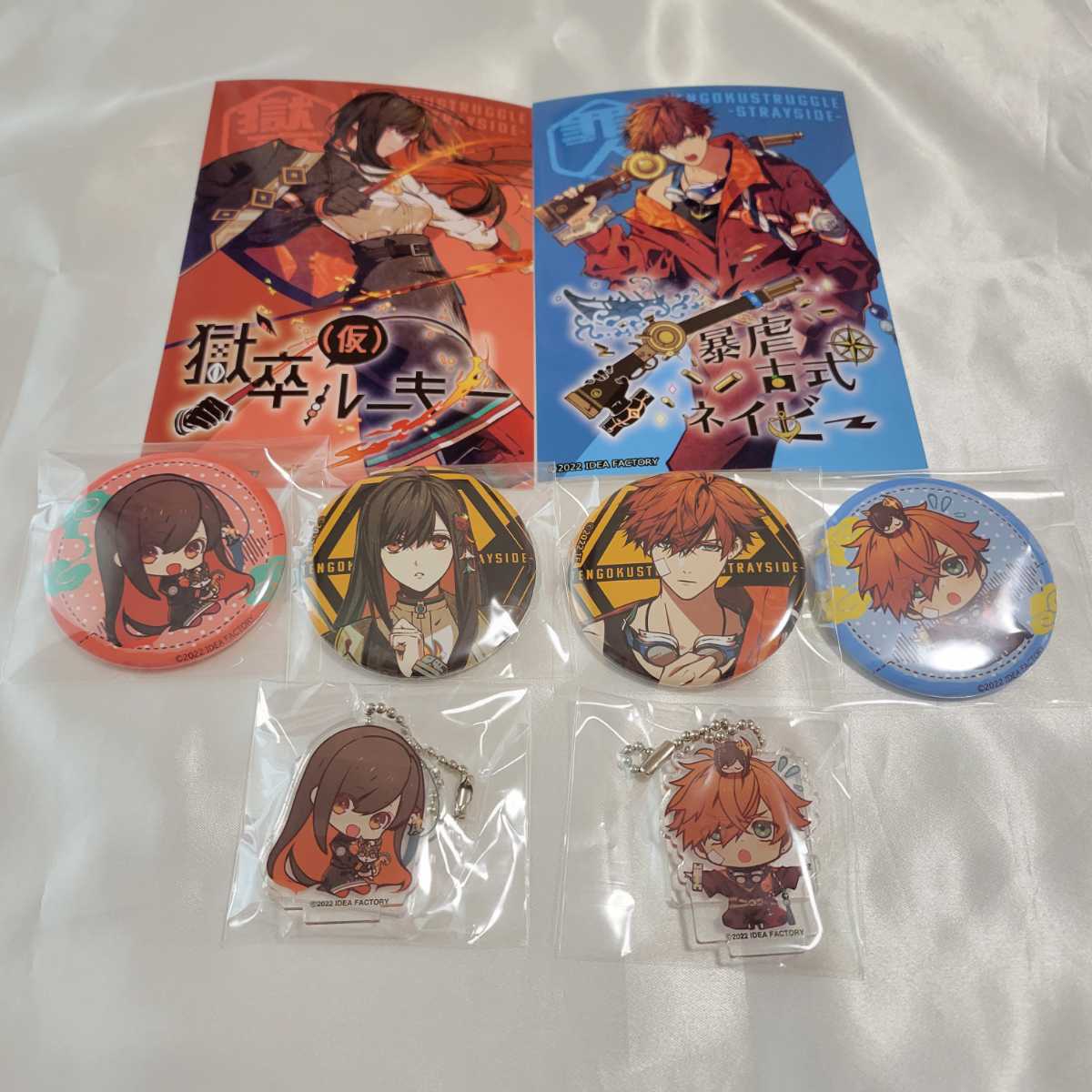 ☆「村上誉那 閻魔凛 ブロマイド 缶バッジ アクリルキーホルダー」天獄 