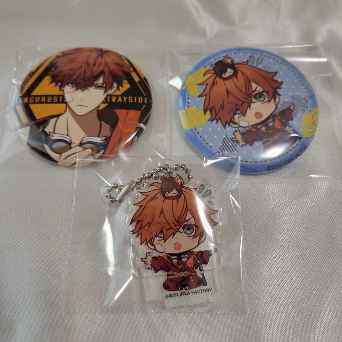 ☆「村上誉那 閻魔凛 ブロマイド 缶バッジ アクリルキーホルダー」天獄 