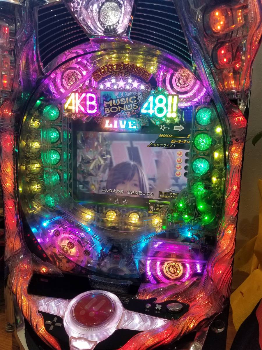 □【43984】中古激安☆パチンコ実機 京楽 CR ぱちんこ AKB48 V8 2012