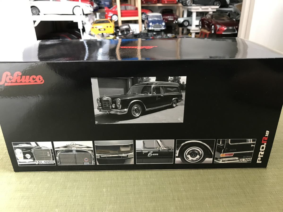 シュコー Schuco メルセデスベンツ 600 霊柩車 1/18