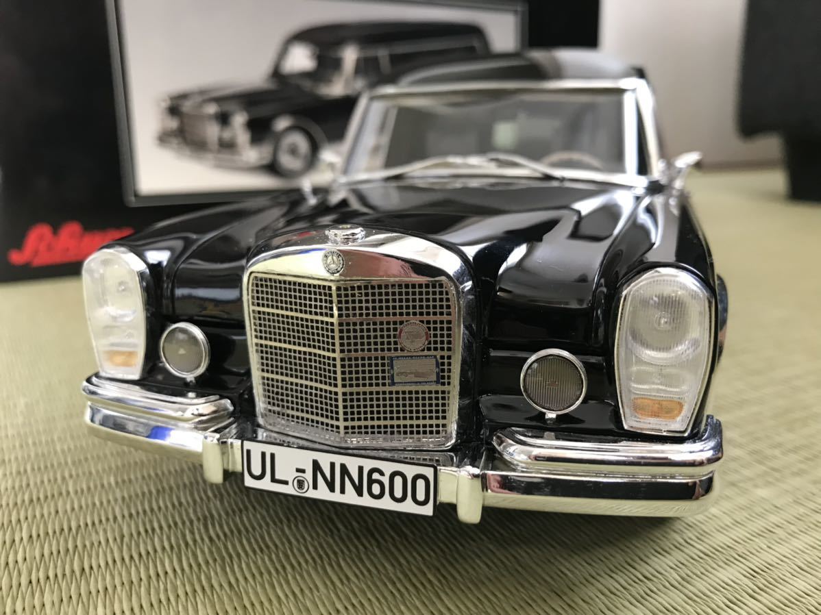 シュコー Schuco メルセデスベンツ 600 霊柩車 1/18