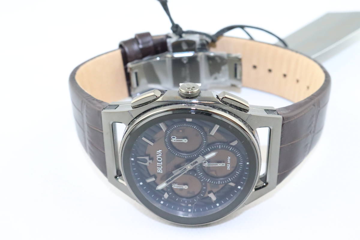 新品】BULOVA (ブローバ) 98A231 カーブ CURV クロノグラフ 