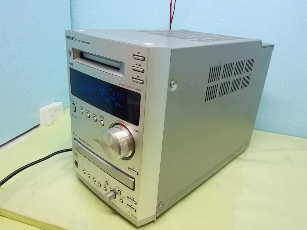 オンキョウ CD/MD TUNER AMPLIFIRE 　　　　　　　　　　　　　　　　　　 FR-155AX[1260917709]　年式不明　