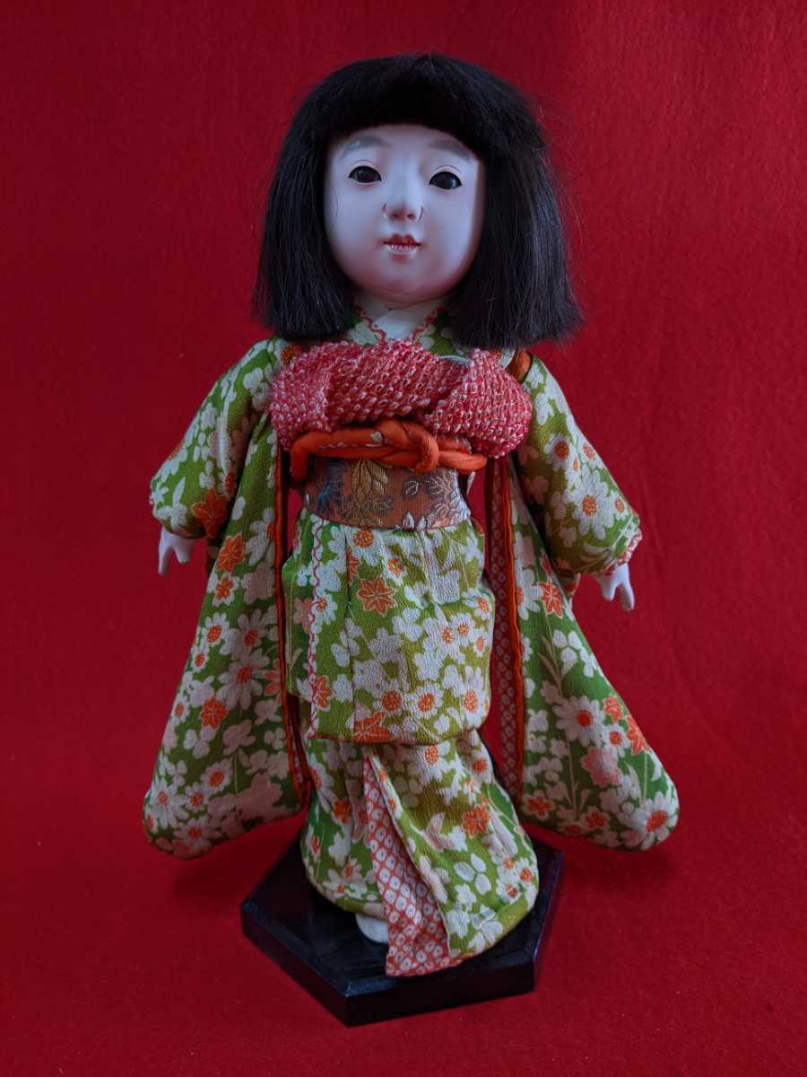 市松人形 桜 女の子の市松人形 桜國 日本人形 和骨董 縮緬 Yahoo
