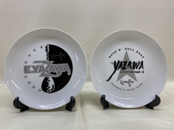 C2-412 矢沢永吉 YAZAWA ダイヤモンドムーン 限定 DiAMONDMOON 絵皿 