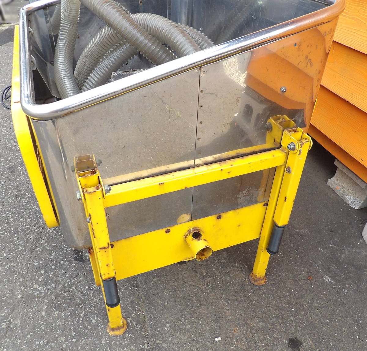 よろづ屋】札幌ドーム周辺引取り限定：移動式融雪機 石狩造機 スノー