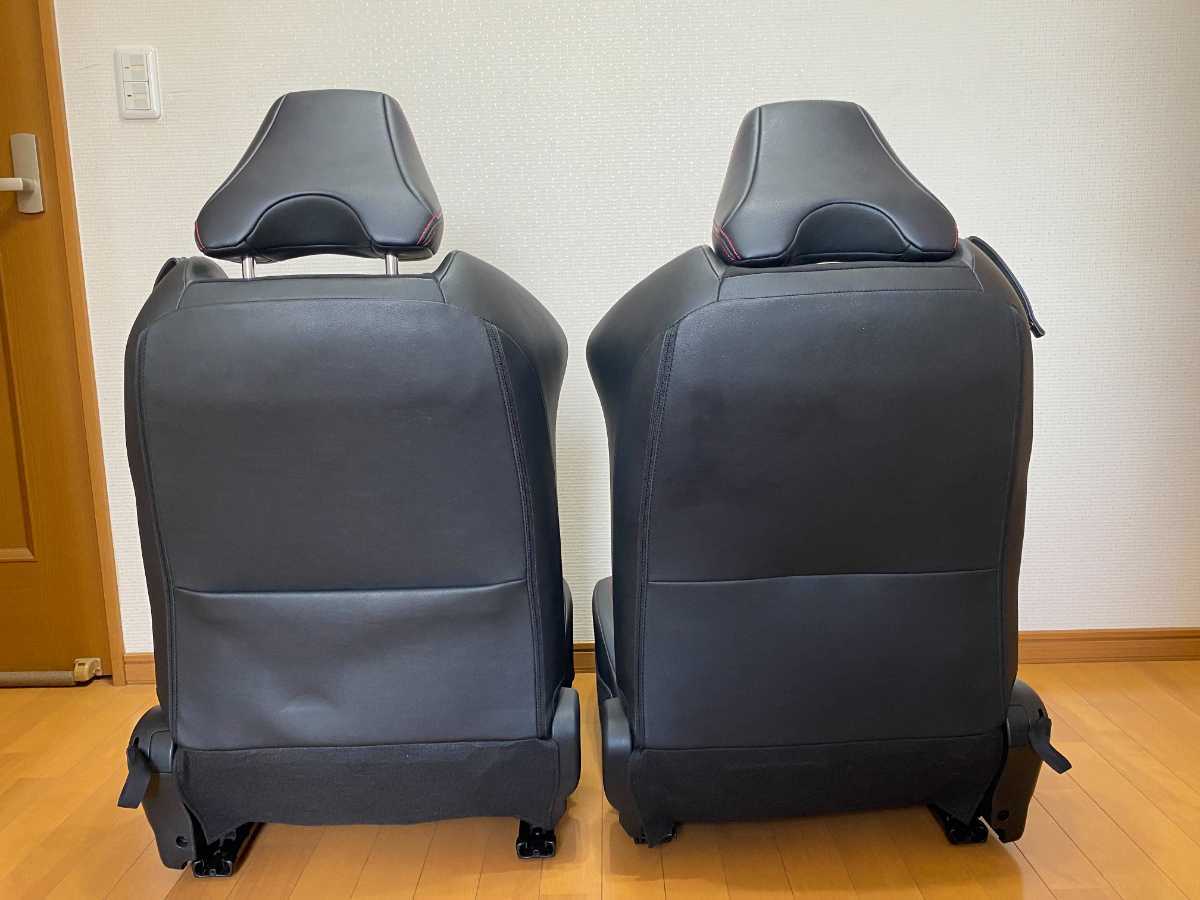 希少ZN6/ZC6 FT86/BRZ 純正シート　シートヒーター付き　レザー　アルカンターラ　左右セット　程度◎ BRZ ZN6型 ZC6型 0 | ブラックパッケージ
