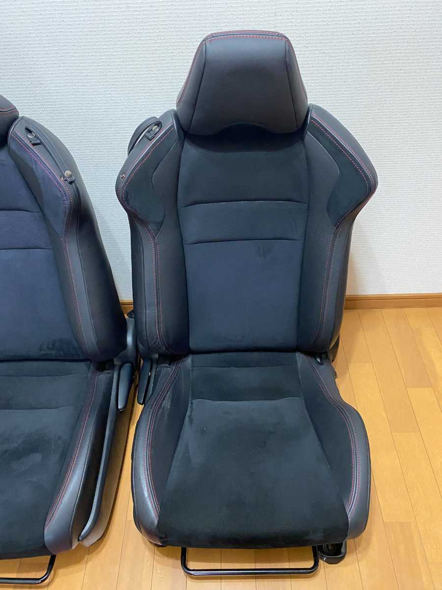 希少ZN6/ZC6 FT86/BRZ 純正シート　シートヒーター付き　レザー　アルカンターラ　左右セット　程度◎ BRZ ZN6型 ZC6型 0 | ブラックパッケージ