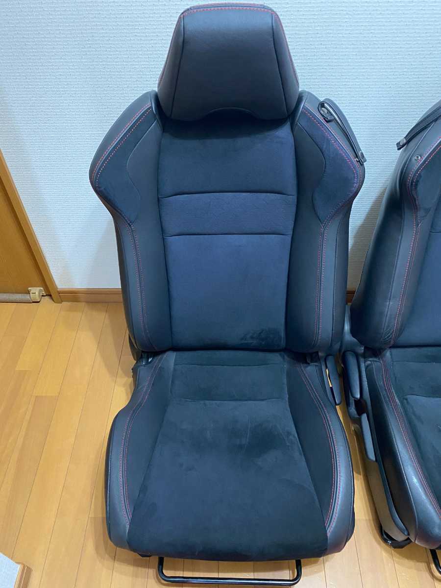 希少ZN6/ZC6 FT86/BRZ 純正シート　シートヒーター付き　レザー　アルカンターラ　左右セット　程度◎ BRZ ZN6型 ZC6型 0 | ブラックパッケージ