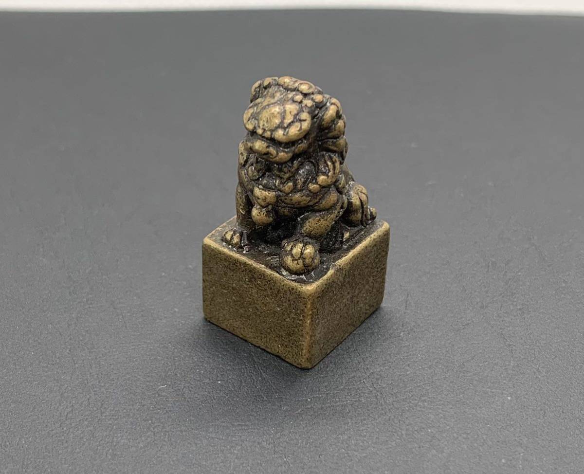 骨董 アンティーク 印章 ハンコ 美術品 獅子 狛犬 唐獅子 貔貅 麒麟 幻 