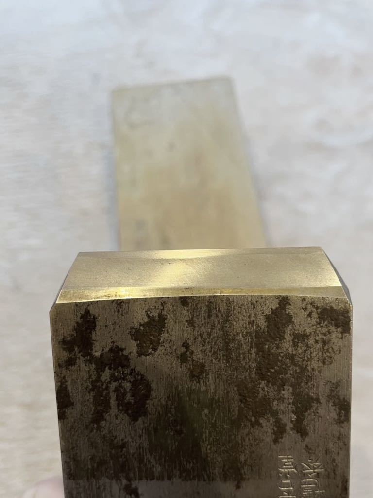 天然砥石　京都　中山　山城國畑山砥石　蓮華巣板　最終仕上げ砥石正本山　極厚　超貴重　鉋鑿鋸玄翁大工道具天然砥石刃物包丁_10