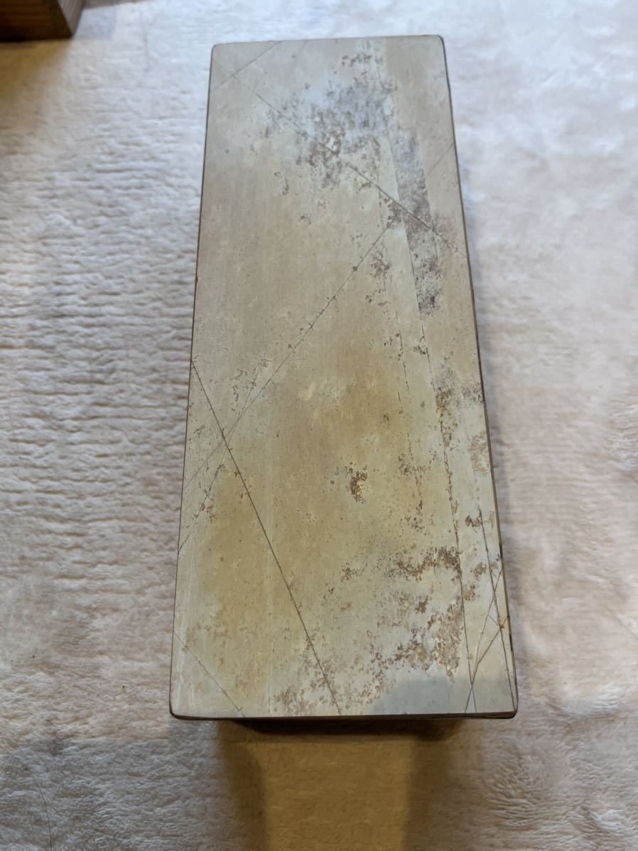 天然砥石　京都　中山　山城國畑山砥石　蓮華巣板　最終仕上げ砥石正本山　極厚　超貴重　鉋鑿鋸玄翁大工道具天然砥石刃物包丁_2