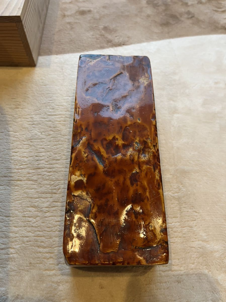 天然砥石　京都　中山　山城國畑山砥石　蓮華巣板　最終仕上げ砥石正本山　極厚　超貴重　鉋鑿鋸玄翁大工道具天然砥石刃物包丁_5