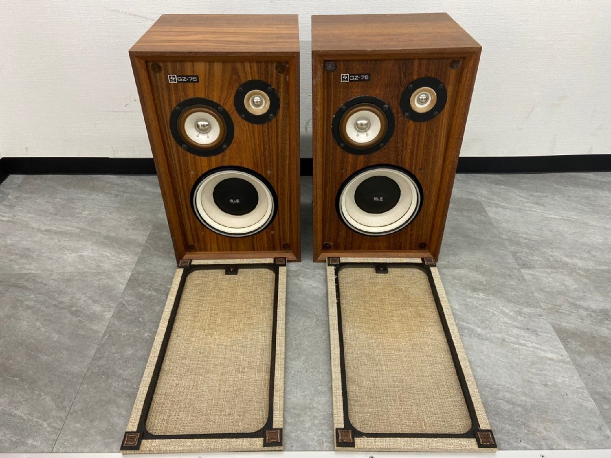 ☆768 ジャンク品 3ウェイスピーカー FOSTER フォスター GZ-75 ブック