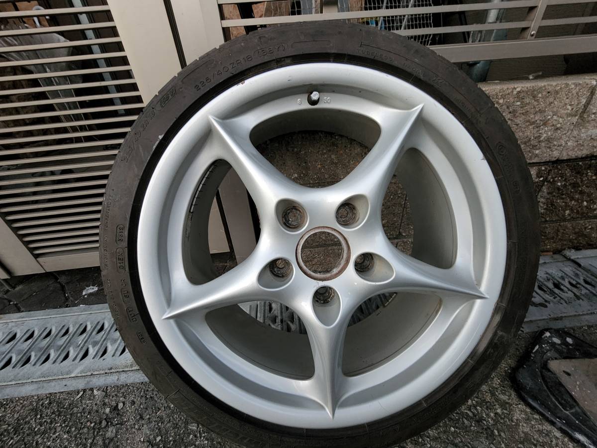 ポルシェ 純正 996 911 18インチ 8J ＋50 PCD130 5H 5穴 アルミ 