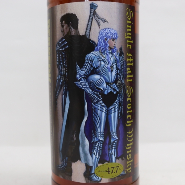 WHISKY MEW（ウイスキーミュウ）ベルセルク ガッツ＆グリフィスラベル