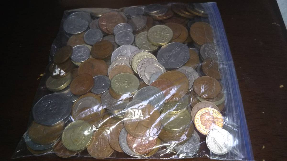 豊富な，新作 イギリス ポンド 紙幣 硬貨 42.09ポンド分 まとめ