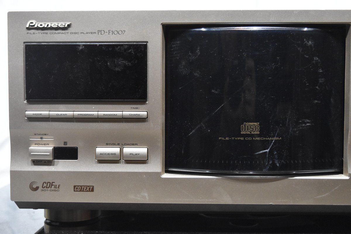 ‼️ジャンク、不動‼️パイオニア　CDチェンジャー　ジャンク品‼️ Pioneer PD-F1007 パイオニア CDチェンジャー【ジャンク品】 □こちら