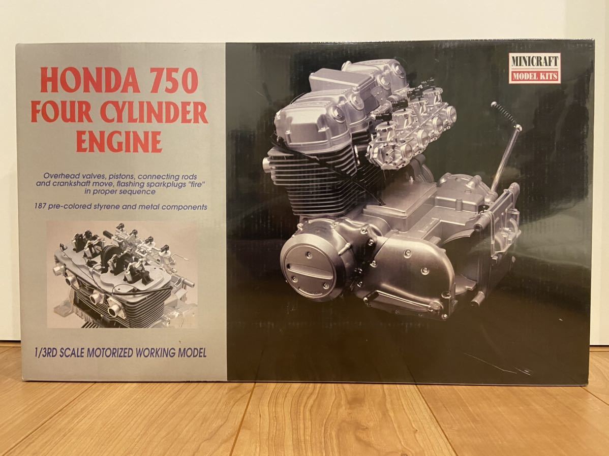 Maquette Moteur Honda 750 Four Cylinder - MINICRAFT 11202 - 1/3 Scale - Neuf Scellé