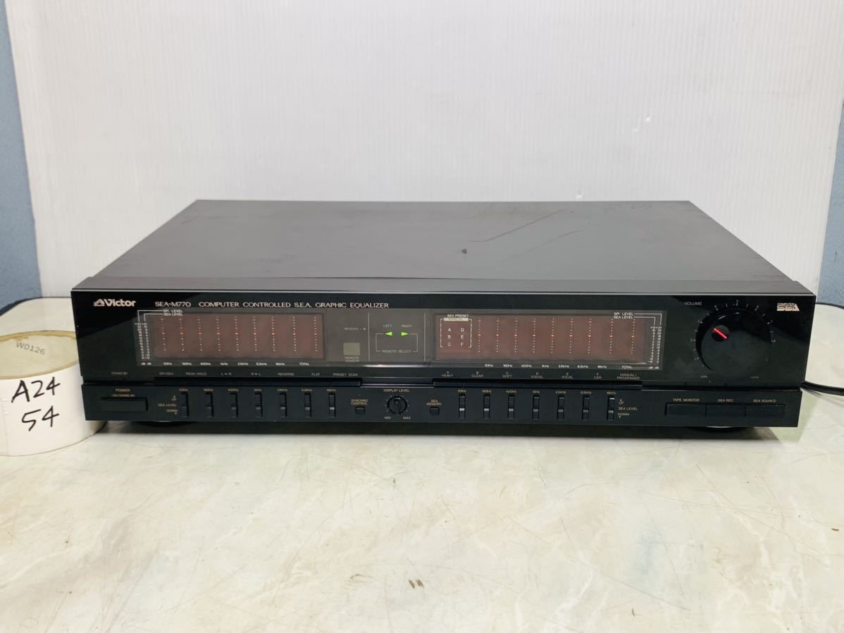 グラフィックイコライザー ビクター SEA-M770 CVictor 送料込 SEA-R7