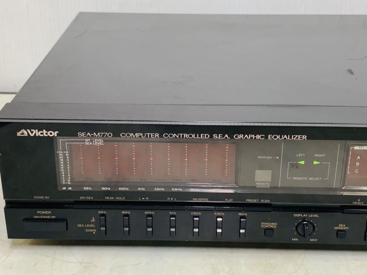 グラフィックイコライザー ビクター SEA-M770 CVictor 送料込 SEA-R7