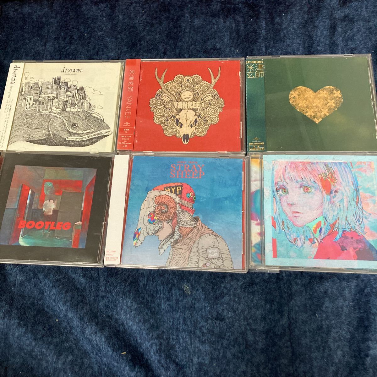 HOT，本物保証 米津玄師 CD diorama YANKEE Bremen BOOTLEG STRAYSHEEP Pale Blue 6枚セット(その他)｜売買されたオークション情報、yahooの商品情報をアーカイブ公開 - オークファン や行