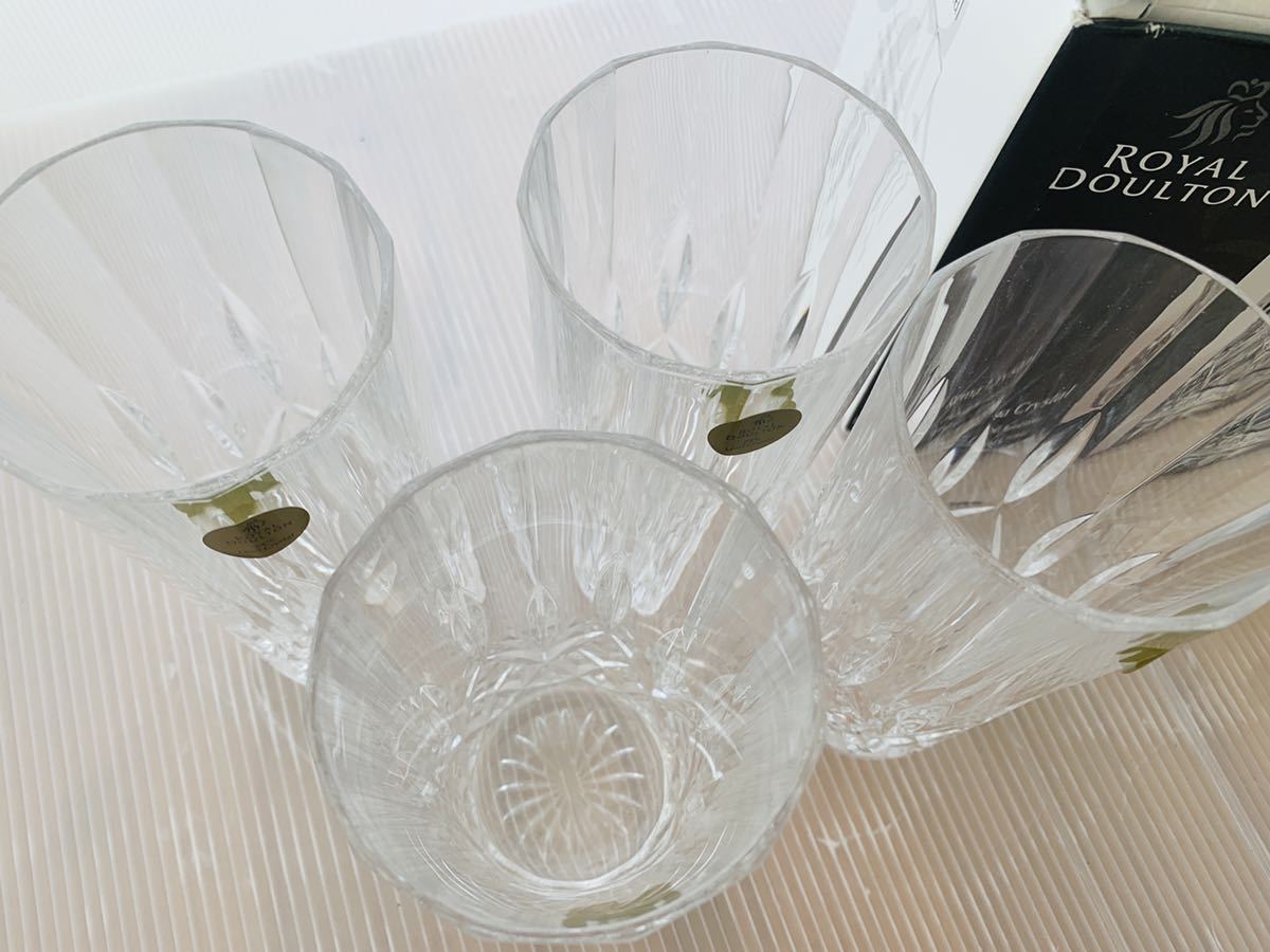 未使用 保管品 ROYAL DOULTON ロイヤルドルトン Roma Crystal ローマ 