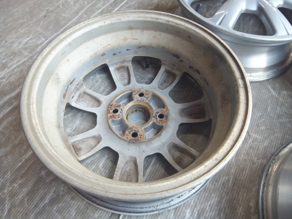 ダイハツムーヴ タント ミラ 純正アルミホイール 14x4.5J 4-100 +45