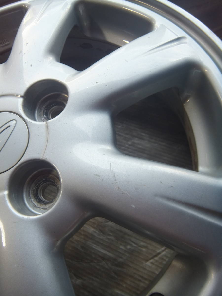 ダイハツムーヴ タント ミラ 純正アルミホイール 14x4.5J 4-100 +45