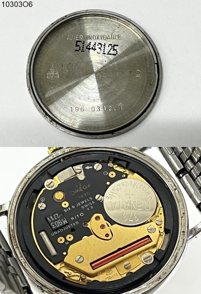☆稼働品◎ OMEGA オメガ De Ville デビル 196.0312.1 Cal.1430 