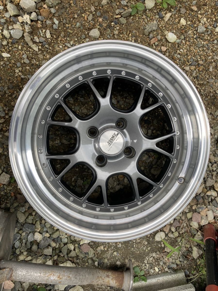 レア STANCE MAGIC スタンスマジック #010 16インチ 8J オフセット+30 