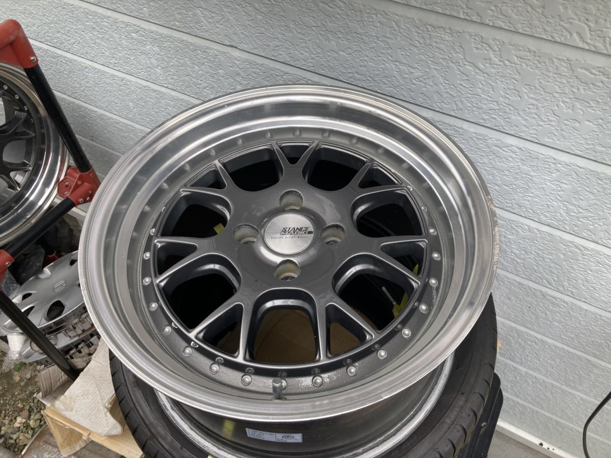 レア STANCE MAGIC スタンスマジック #010 16インチ 8J オフセット+30 