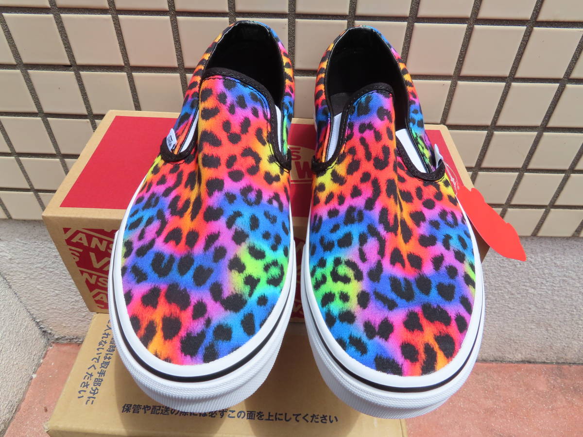 Slip-On Vans Classic | Rainbow White レインボー Footshop True 