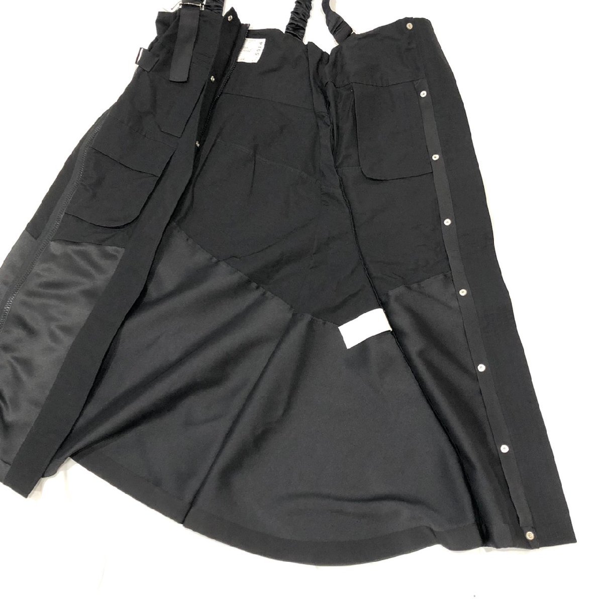 1円 未使用 Sacai サカイ Grosgrain Mix Dress ミックスドレス 1円 未使用 Sacai サカイ Grosgrain Mix Dress ミックスドレス