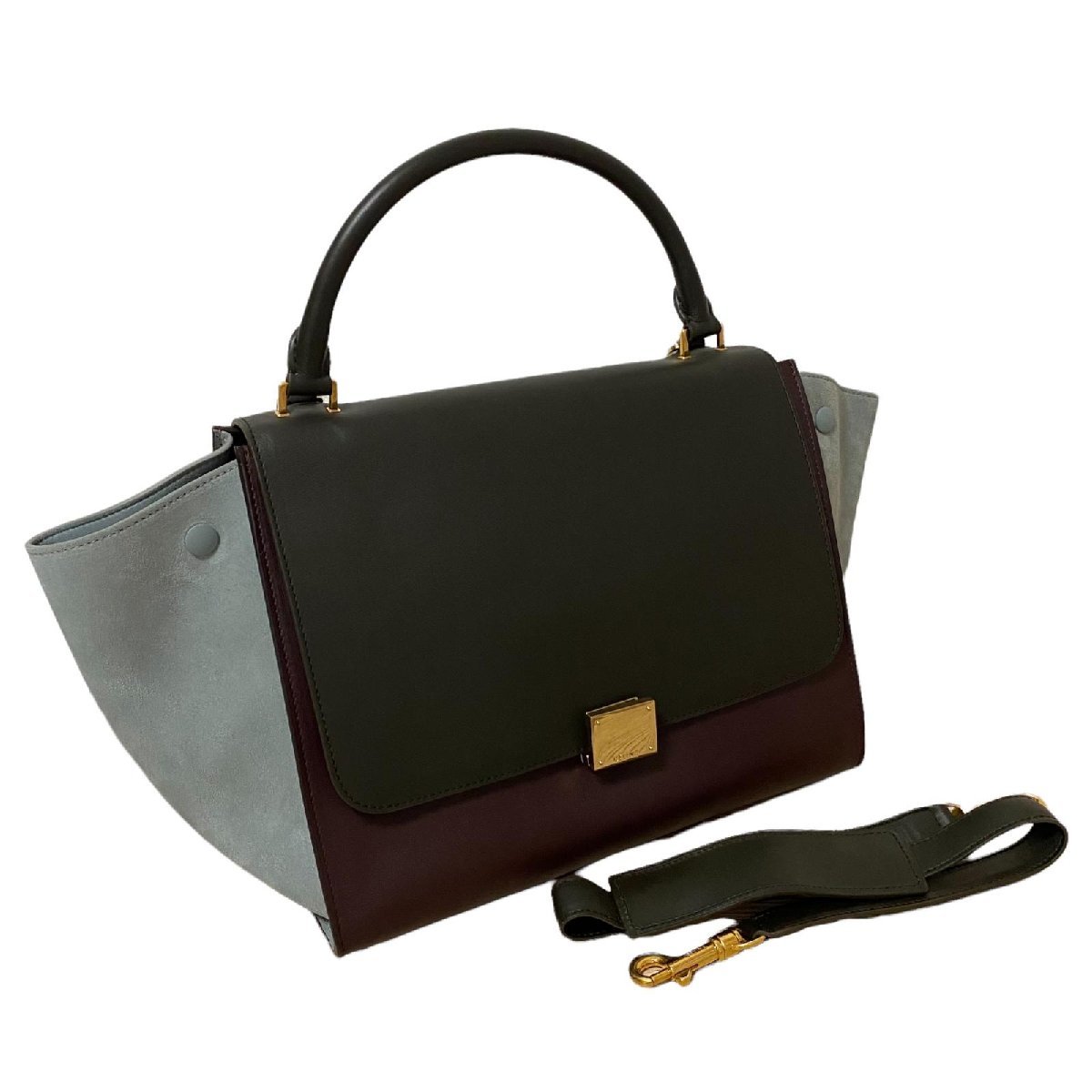 CELINE セリーヌ 2way トラペーズ ゴールド金具 CELINE セリーヌ 