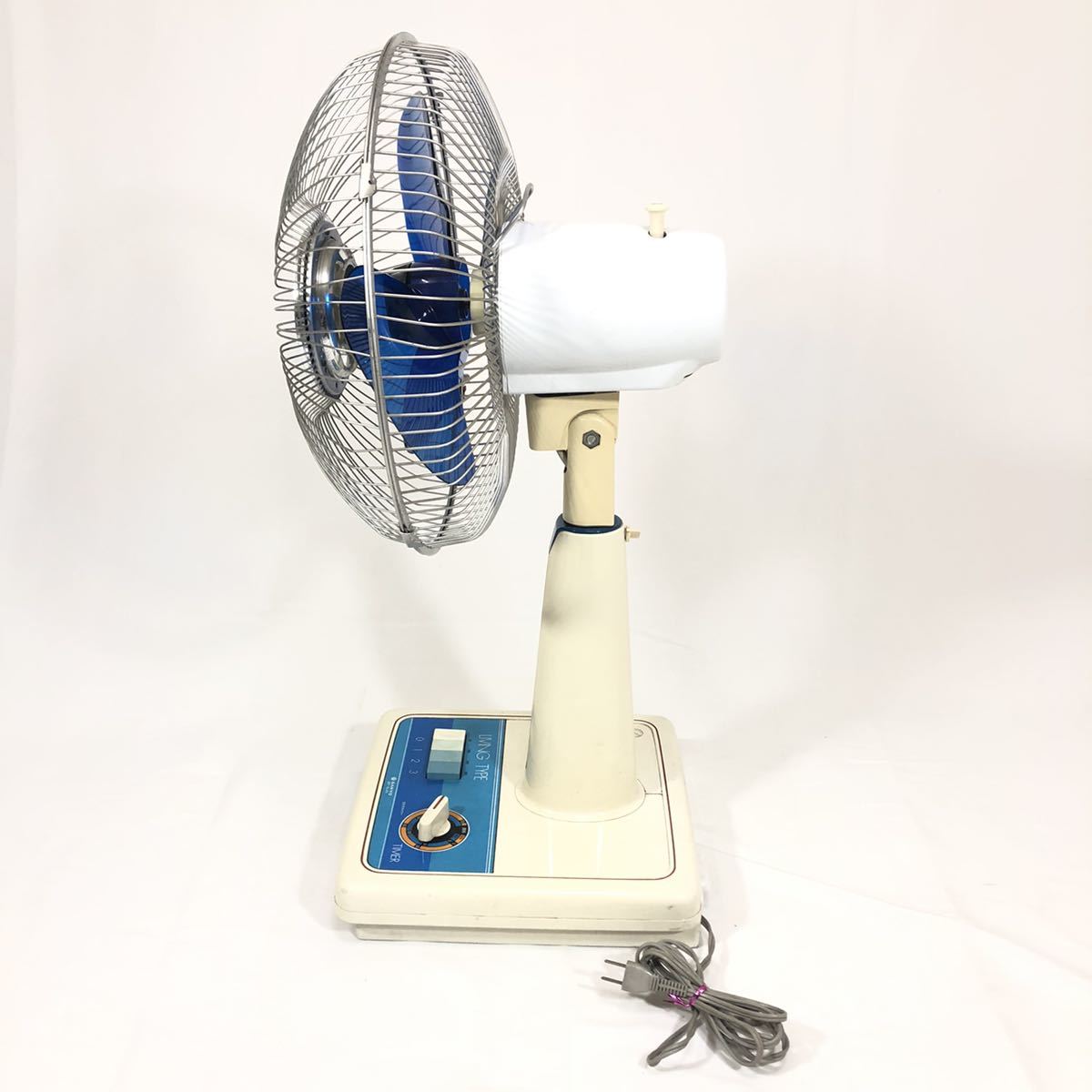 SANYO サンヨー 扇風機 EF-6JN ブルー お座敷扇 3枚 羽根 直径 30cm 