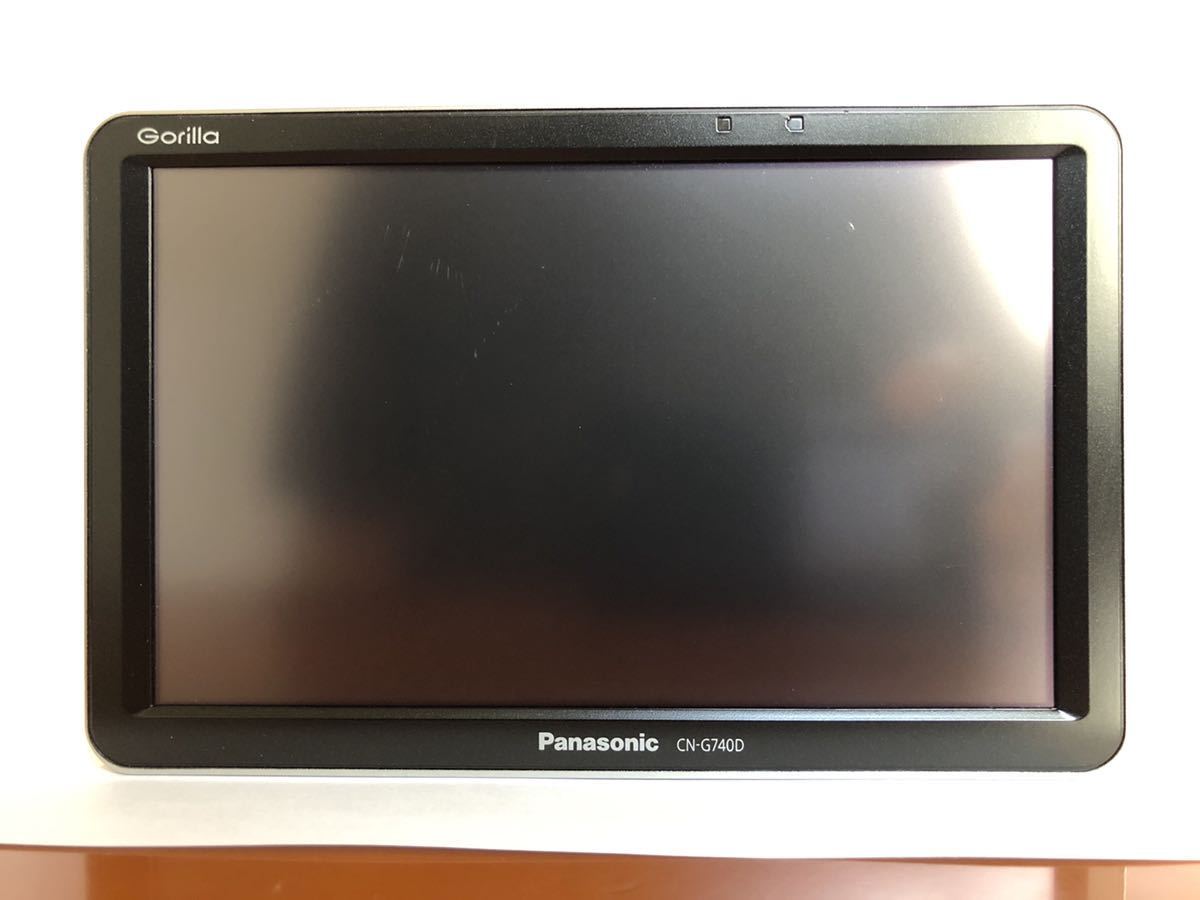 7V型ワイドモニター Panasonic ゴリラ CN-G740D 2021年製 （エアコン 