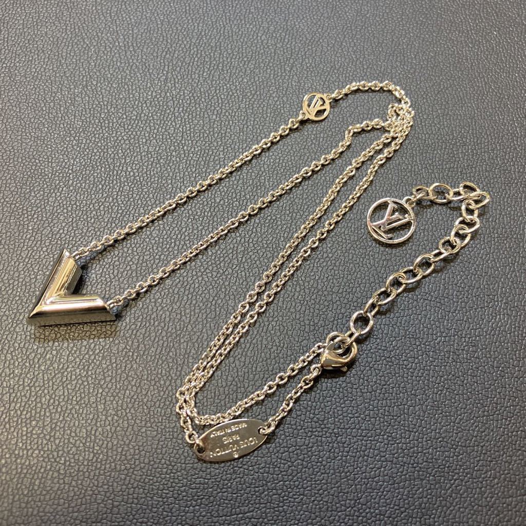 LOUIS VUITTON ルイヴィトン エッセンシャルV ネックレス レディース 