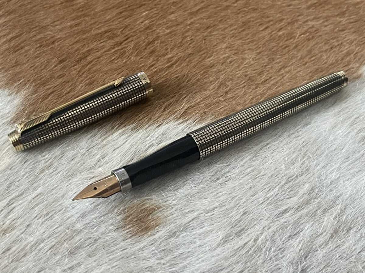 PARKER パーカー 75 スターリングシルバー シズレ ノック式ボールペン