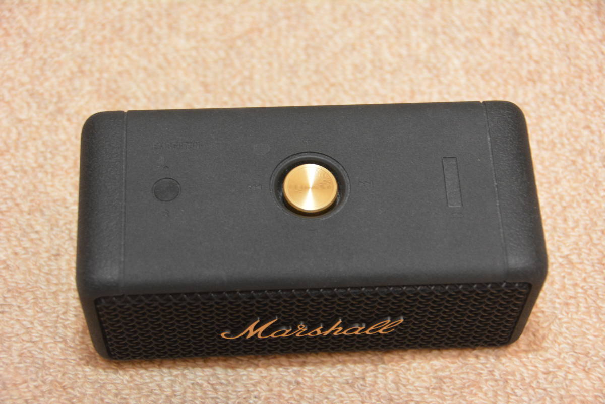 Emberton Marshall マーシャル Black III and Brass ワイヤレス