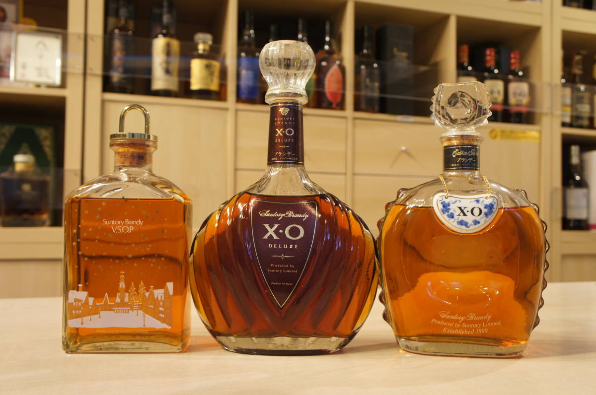 クリエイティブ　サントリー　ブランデー　クリスマス　3本セット サントリー VSOP ブランデー - SUNTORY サントリーブランデー by