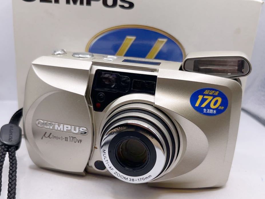 ○ OLYMPUS μ mju II 170VF 38-170mm オリンパス ミュー 2 コンパクト