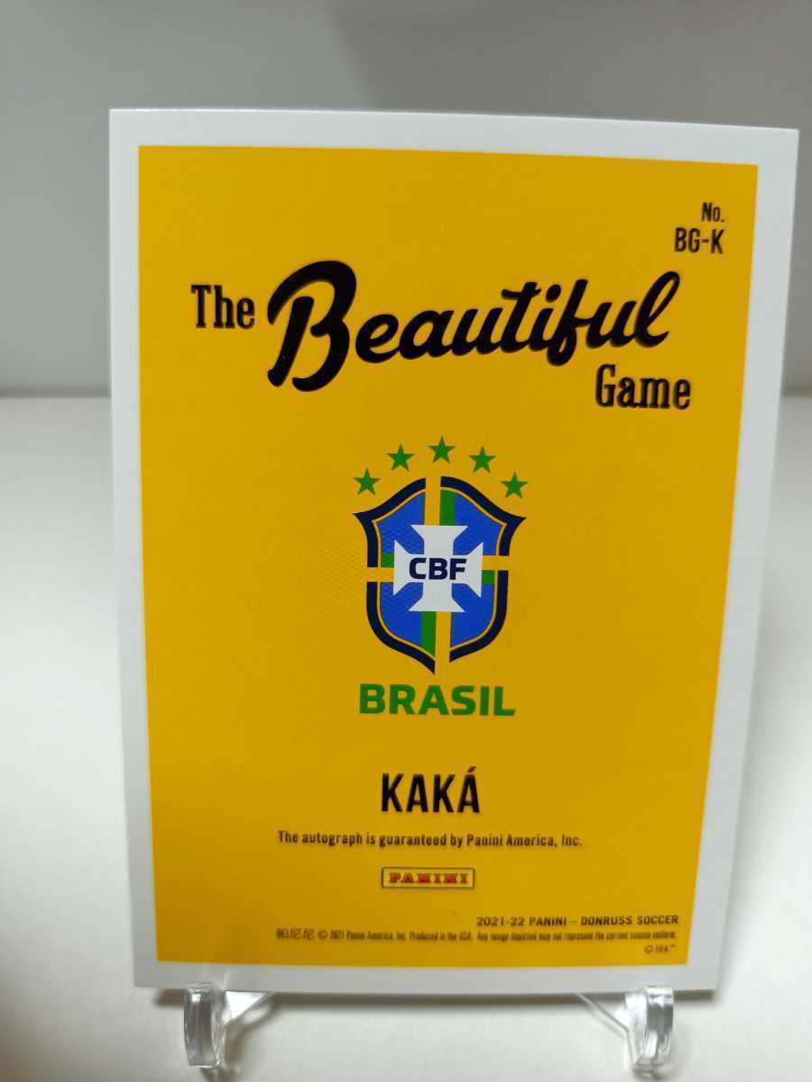 カカ◇直筆サインカード/49枚限定◇2021 Panini Donruss Soccer KAKA