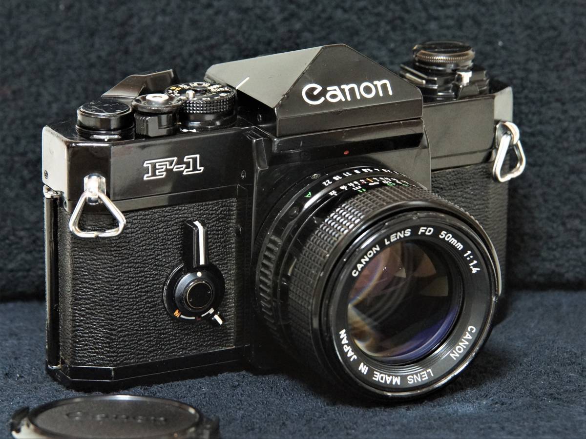 Canon F1 後期 ボディ FD レンズ3本セット フラッシュカプラー付き