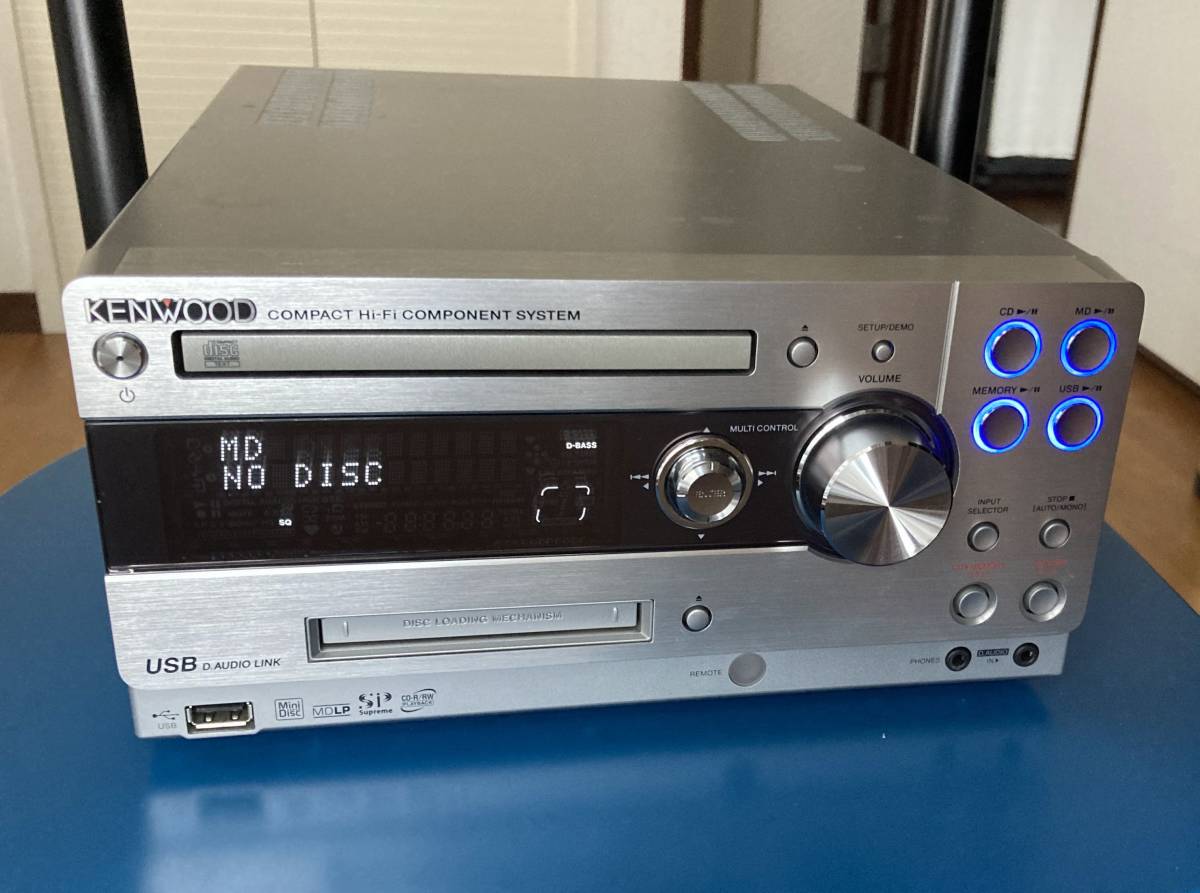 KENWOOD ケンウッド CD MD SD USB コンポ UD-A77 【公式通販】