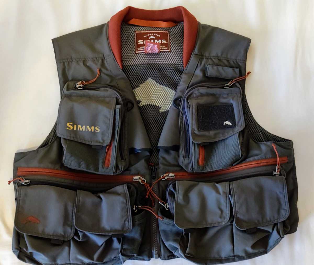 SIMMS GUIDE VEST シムス Mサイズ - Yahoo!オークション - SIMMS
