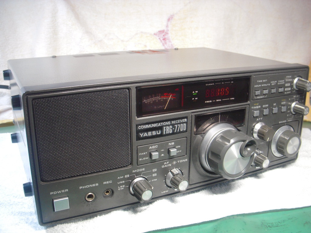 08.02 難あり HiFi化 整備受信機 FRG-7700 YAESU(受信機)｜売買されたオークション情報、yahooの商品情報を ...